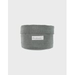 Panier de rangement en tricot bio vert