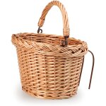 Panier vlo marron