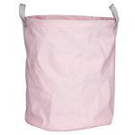 Pani�re de rangement tissu en coton - miss fleur de lune rose