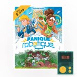Panique robotique - livre audio interactif pour flam multicolore