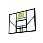 Panneau de basket r�glable pour jardin enfant d�s 3 ans vert / noir