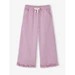 Pantacourt large fille lyocell lilas