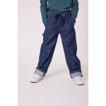 Pantalon 100% coton gar�on denim bleu
