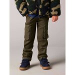 Pantalon battle doublé garçon facile à enfiler kaki Pantalon battle doublé garçon facile à enfiler kaki