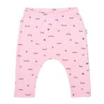 Pantalon b�b� en coton biologique pretty rose