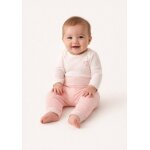 Pantalon b�b� fille peche