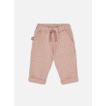 Pantalon b�b� gar�on maille carreaux pink
