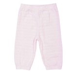 Pantalon bb en gaze coton biologique rose clair