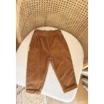Pantalon b�b� en velours c�tel� cl�o camel