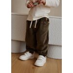 Pantalon b�b� en velours ginkgo vert