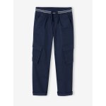 Pantalon cargo droit morphologik garon tour de hanches mdium bleu nuit