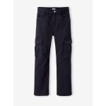 Pantalon cargo fille anthracite