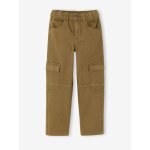 Pantalon cargo morphologie fin olive