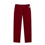Pantalon chino coton sainclair bordeaux