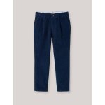 Pantalon chino gar�on en velours bleu