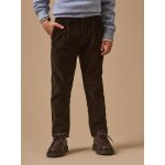 Pantalon chino gar�on en velours chocolat