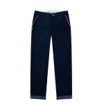 Pantalon chino hiver velours sainclair bleu marine