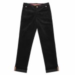 Pantalon chino hiver velours sainclair noir