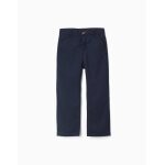 Pantalon chino slim en serg you&me bleu fonc