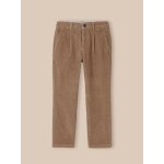Pantalon chino en velours beige taupe