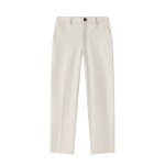 Pantalon costume coupe chino ambroise beige clair