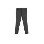 Pantalon de costumer gar�on en coton gris chin�