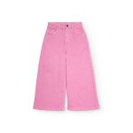 Pantalon culotte en denim pour fille rose