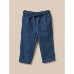 Pantalon en denim light b�b� denim bleu