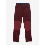 Pantalon droit en velours c�tel� kuulu finkid avec renforts bordeaux