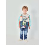 Pantalon enfant denim bleu
