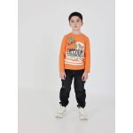 Pantalon enfant en jean gris
