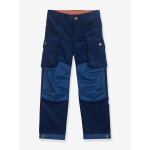 Pantalon enfant en velours koski finkid avec renforts bleu jean