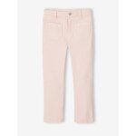 Pantalon �vas� 7 / 8 �me fille rose p�le