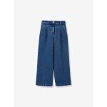 Pantalon fille large en denim cyrillus stone