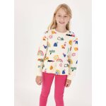 Pantalon fille molleton �lastique pink