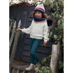 Pantalon fille mom morphologik fin vert sapin Pantalon fille mom morphologik fin vert sapin