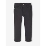 Pantalon fille slim morphologique medium anthracite