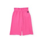 Pantalon fille avec texture gaufr�e rose