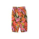 Pantalon fille en tissu l�ger orange