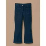 Pantalon flare fille denim denim brut