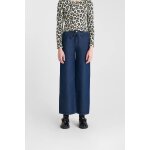 Pantalon flare en jeans alexgi midnight