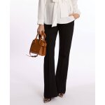 Pantalon flare de maternit� fabio noir