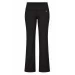Pantalon fluide fille flare noir