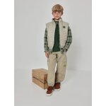 Pantalon gar�on cargo vert
