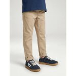 Pantalon gar�on esprit chino facile � enfiler beige