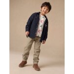 Pantalon gar�on fluide facile � enfiler gar�on vert sauge