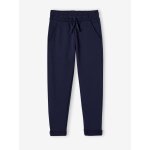 Pantalon garon jogger en molleton encre