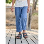 Pantalon gar�on l�ger morphologie m�dium bleu