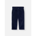 Pantalon garon en microctel bleu