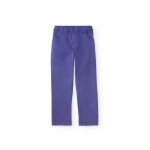 Pantalon pour gar�on en toile avec taille ajustable violet